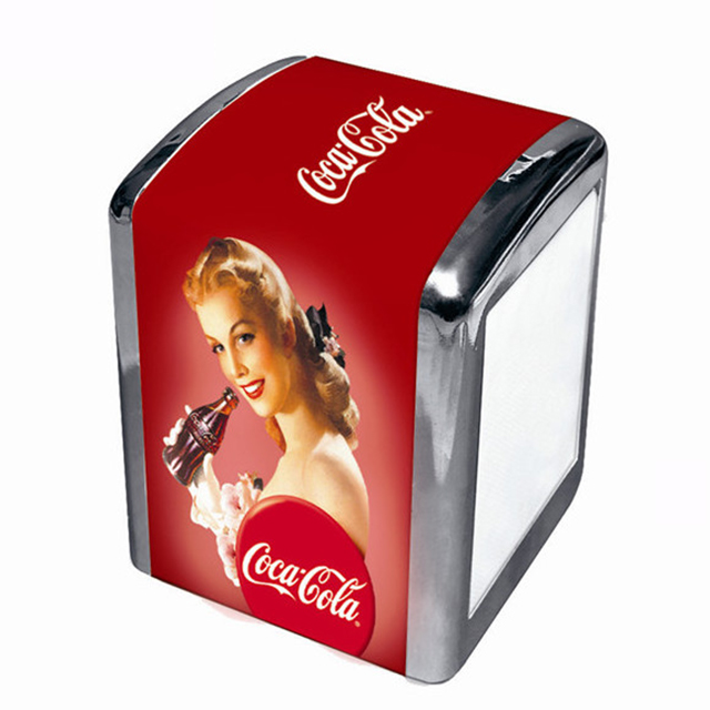 Coca cola napkin holder